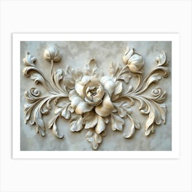 Floral Wall Art 9 Art Print