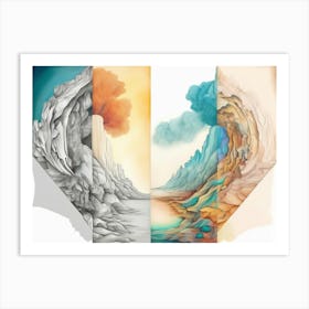 Ocean Wave 1 Art Print