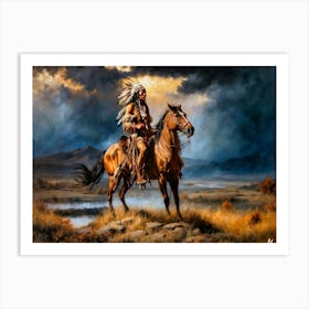 Guardian of the Plains Art Print