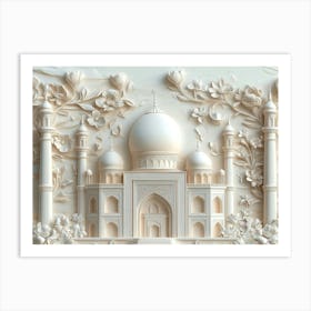 Taj Mahal Art Print