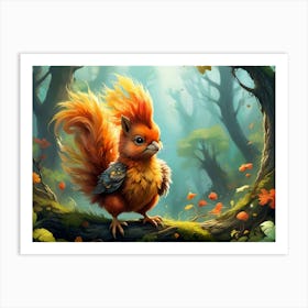 Feathered Friend #4 Art Print