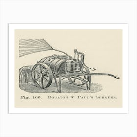 Vintage Illustration Of Boulton, Paul S Sprayer, John Wright Art Print