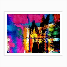 Acrylic Extruded Painting 12 Art Print