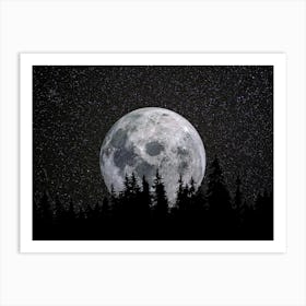 Full Moon 2 Art Print