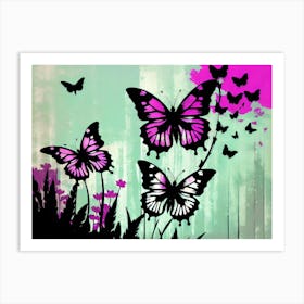 Butterflies 4 Art Print