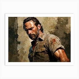 Walking Dead 6 Art Print