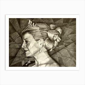 Queen Maxima - 17-10-14 Art Print
