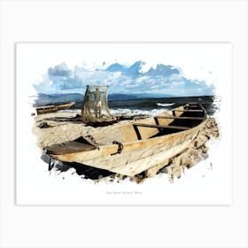 Saga Beach, Burundi, Africa Art Print