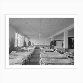 General View Of Dormitory, Homeless Men S Bureau, Sioux City, Iowa By Russell Lee Art Print