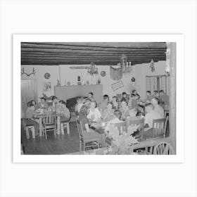 Untitled Photo, Possibly Related To Boys At Summer Camp Eating Breakfast, El Porvenir, New Mexico By Russell Lee Art Print