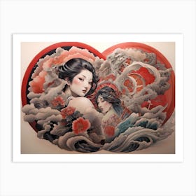 Asian Women Art Print