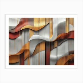 3dative Background Texture Pattern Art Print