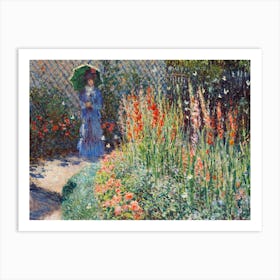 Claude Monet's Garden 1 Art Print