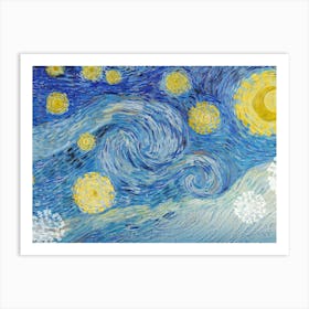 Van Gogh - Starry Night 4 Art Print