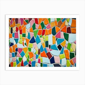 Mosaic Wall Art Print