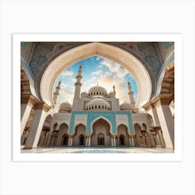 Sheikh Hussein Mosque Art Print