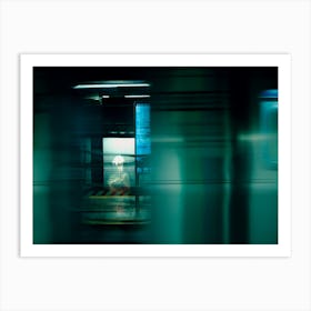 Through the Blur Art Print