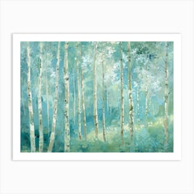 Birch Forest 7 Art Print