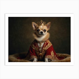 Chihuahua Portrait Art Print