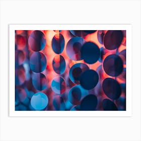 Abstract Circles 94 Art Print