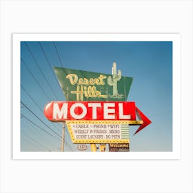 Route 66 Tulsa on Film Art Print