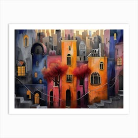 Cityscape 7 Art Print