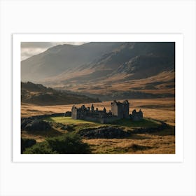 Scottish Castle Art Print