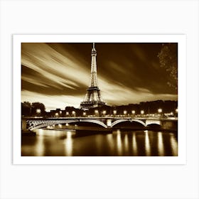 Paris Eiffel Tower 133 Art Print