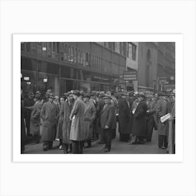 Untitled Photo, Possibly Related To Scene On 7th Avenue Near 38th Street, New York City By Russell Lee 1 Art Print