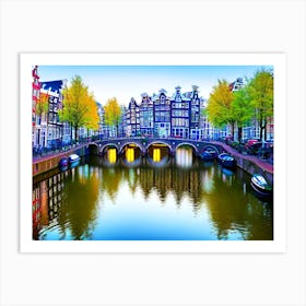 Amsterdam 9 Art Print