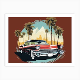 Cadillac Art Print