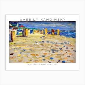 Wassily Kandinsky Holland Beach Art Print