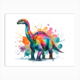 Dinosaur Painting 1 Art Print