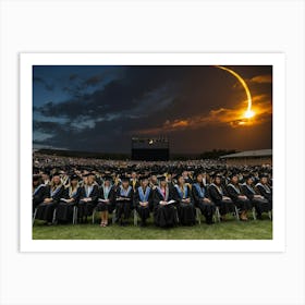 Graduation Ceremony 2 Art Print