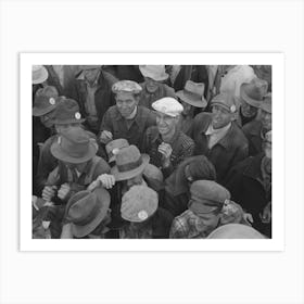 Untitled Photo, Possibly Related To Workmen At Umatilla Ordnance Depot At Beer Party Given By Contractor In 1 Art Print