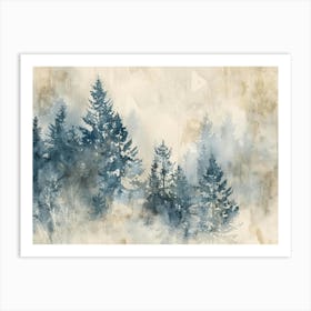 Forest Canvas Print Art Print