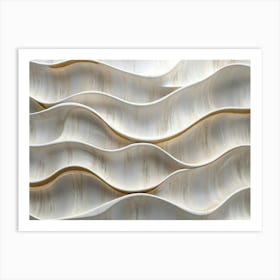 Wavy Wall Art Print