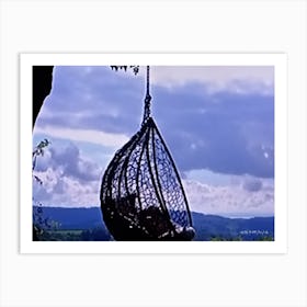 Hanging Chair Art Print