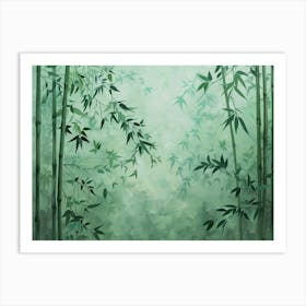 Bamboo Forest 5 Art Print