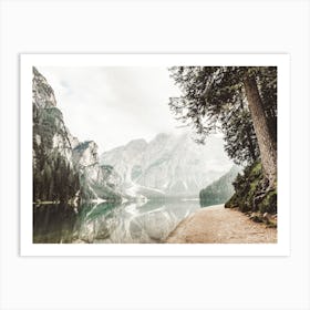 Mountain Lake Art Print