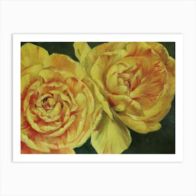 Yellow Tulips Art Print