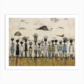 My People Art Print