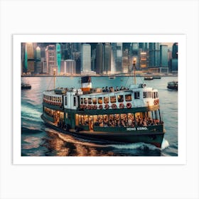 Hong Kong City Art Print
