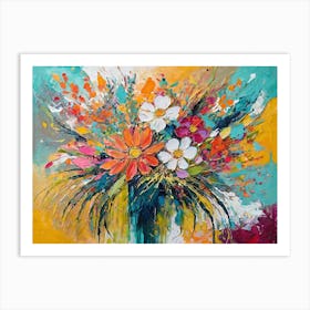 Flowers In A Vase Art Print