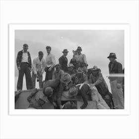 Untitled Photo, Possibly Related To Beer Party Given By Contractor At The Umatilla Ordnance Depot For Employees Art Print