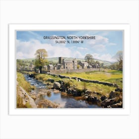 Grassington North Yorkshire 4 Art Print