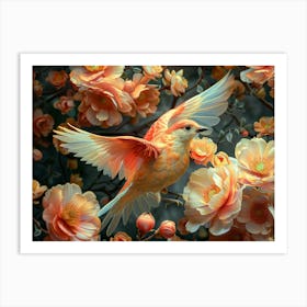 Bird In Flight Art Print