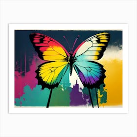 Colorful Butterfly 55 Art Print