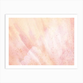 Pastel Watercolor Background Art Print