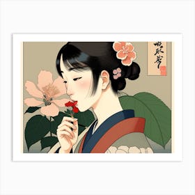 The Flower Art Print